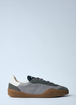 Acne Studios Leather Low-Top Sneakers Grey acn0159026