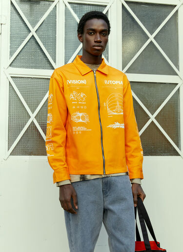 Utopia Work Jacket Space Available Utopia Work Jacket Orange spa0354007