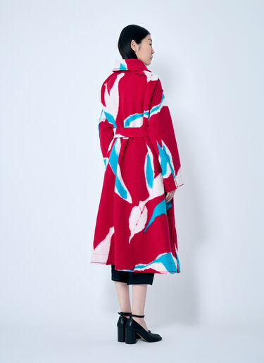 Issey Miyake Vigor ロングコート レッド ism0259006