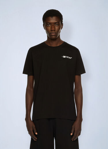 Ink Arrow Slim Logo T-Shirt Off-White Ink Arrow Slim Logo T-Shirt Black ofw0162002