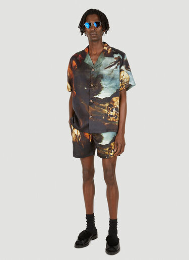 Death Cigarettes Poussin Shorts Blue dec0146016