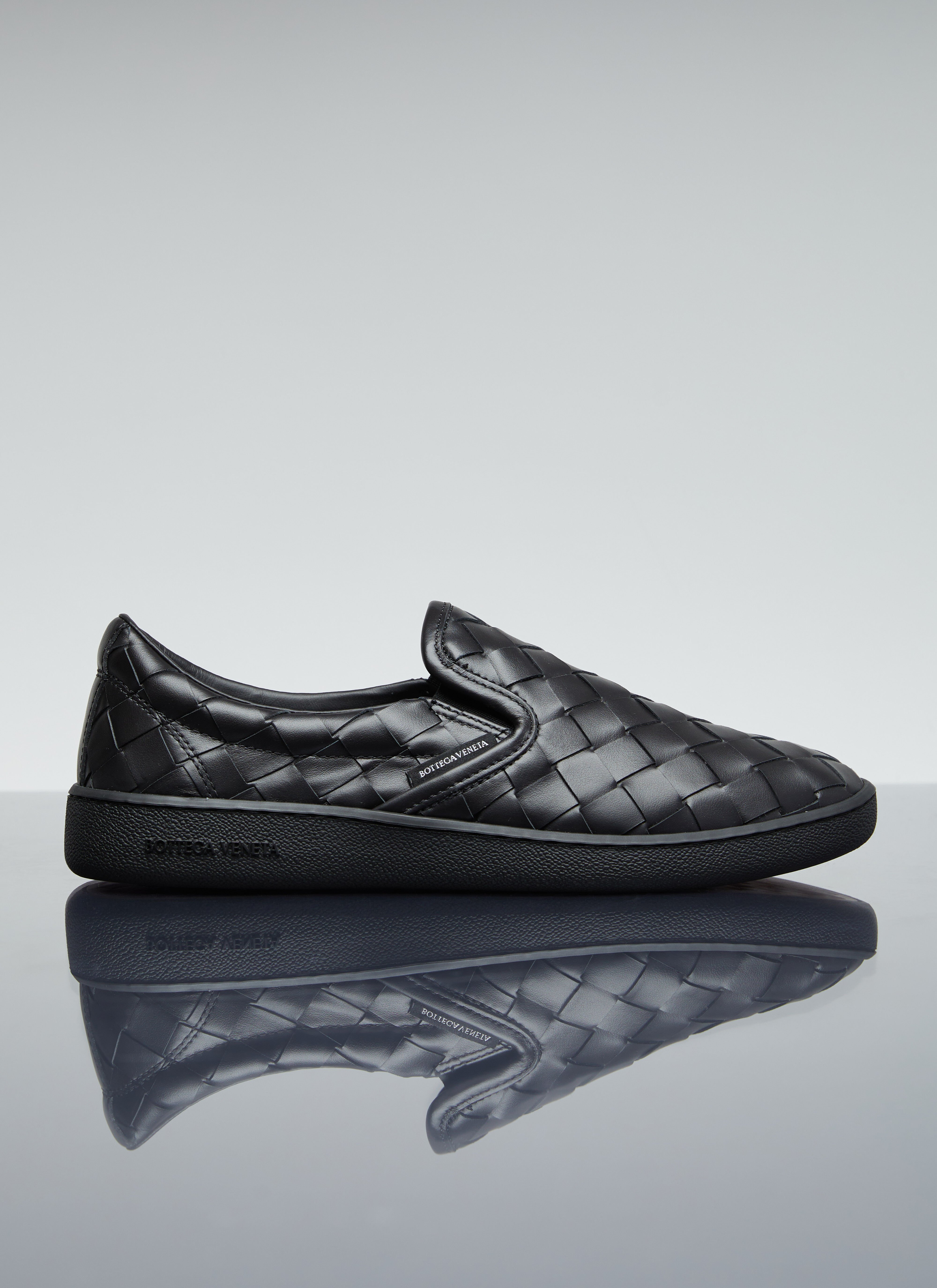 Acne Studios Intrecciato Slip-On Shoes Black acn0256021