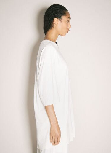 Moncler x Rick Owens Oversized Crewneck T-Shirt White mcs0358013