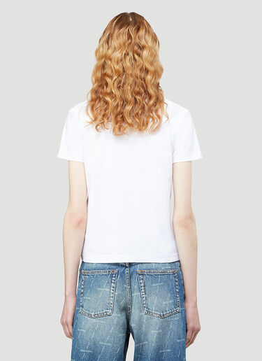 Balenciaga Logo T-Shirt White bal0243019