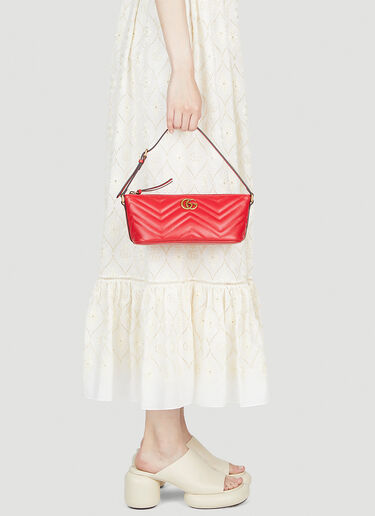 Gucci GG Marmont 单肩包 红色 guc0253188