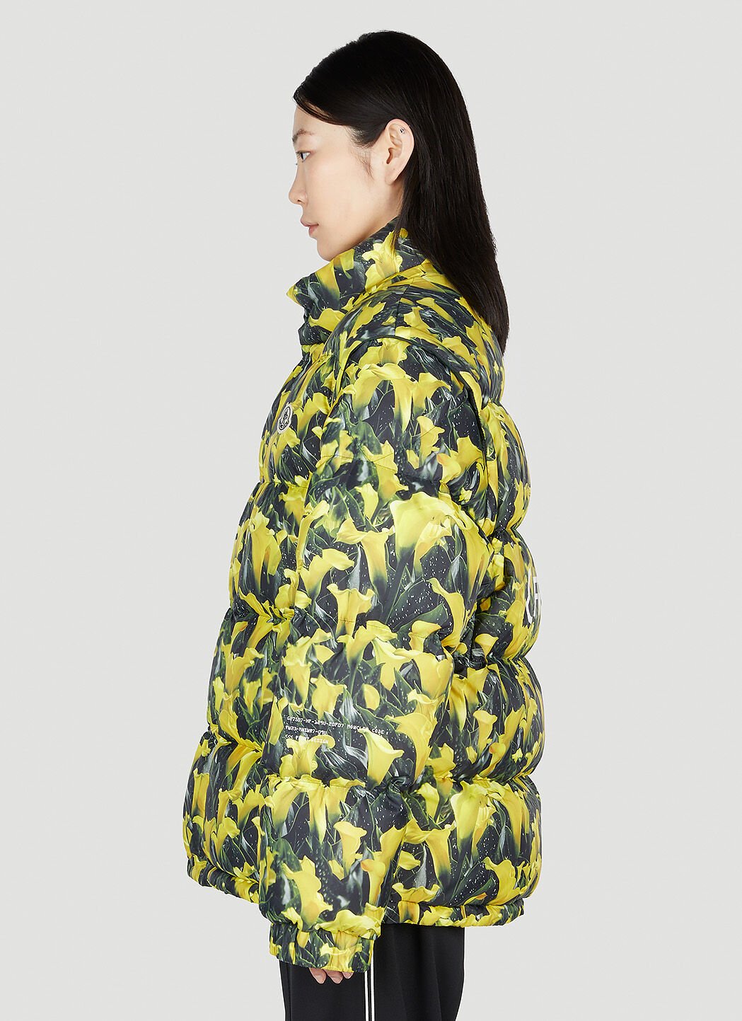 7 Moncler Fragment Women s Anthericum Down Jacket in Yellow LN CC