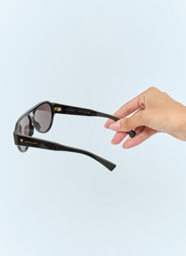 Bottega Veneta Soft Aviator Sunglasses Black bos0358001