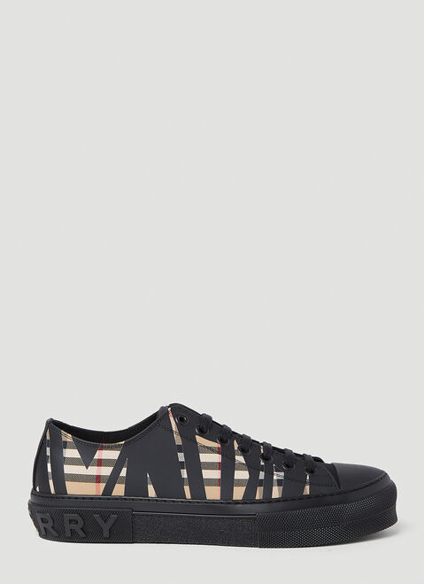 Burberry Sliced Check Sneakers Beige bur0154025
