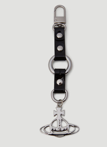 Vivienne Westwood Orb Charm Keyring Black vvw0249051