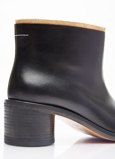 MM6 Maison Margiela Anatomic Ankle Boots Black mmm0253025