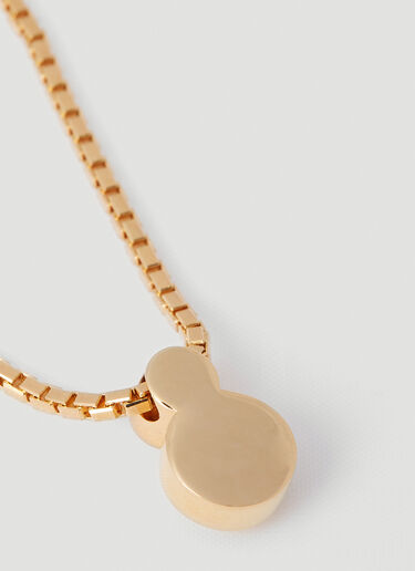 Versace Medusa Pendant Necklace Gold ver0152045
