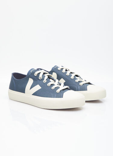 Veja Wata II ローリップリップストップスニーカー ネイビー vej0354005