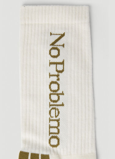 Aries No Problemo Socks Cream ari0152020