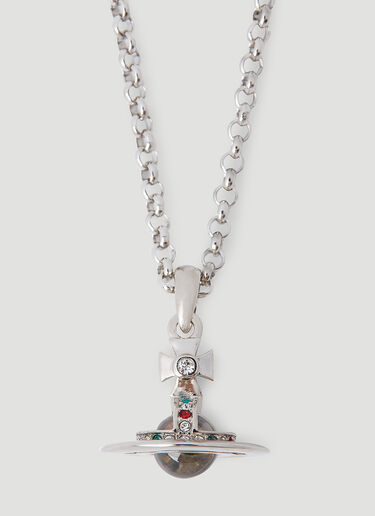 Vivienne Westwood Petite Orb Necklace Silver vvw0154023