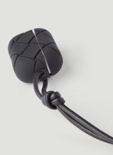 Rubber AirPods Pro Case Bottega Veneta Rubber AirPods Pro Case Black bov0245082