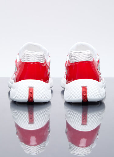 Prada America's Cup Sneakers Red pra0155017