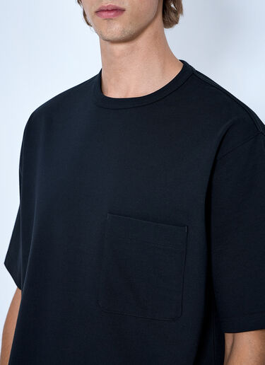 LN-CC® - Lemaire: Boxy T-Shirt - Black Lemaire Boxy T-Shirt Black lem0166015