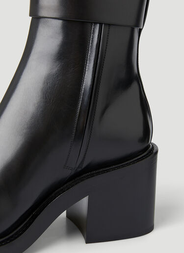 Burberry TB Ankle Boots Black bur0249091