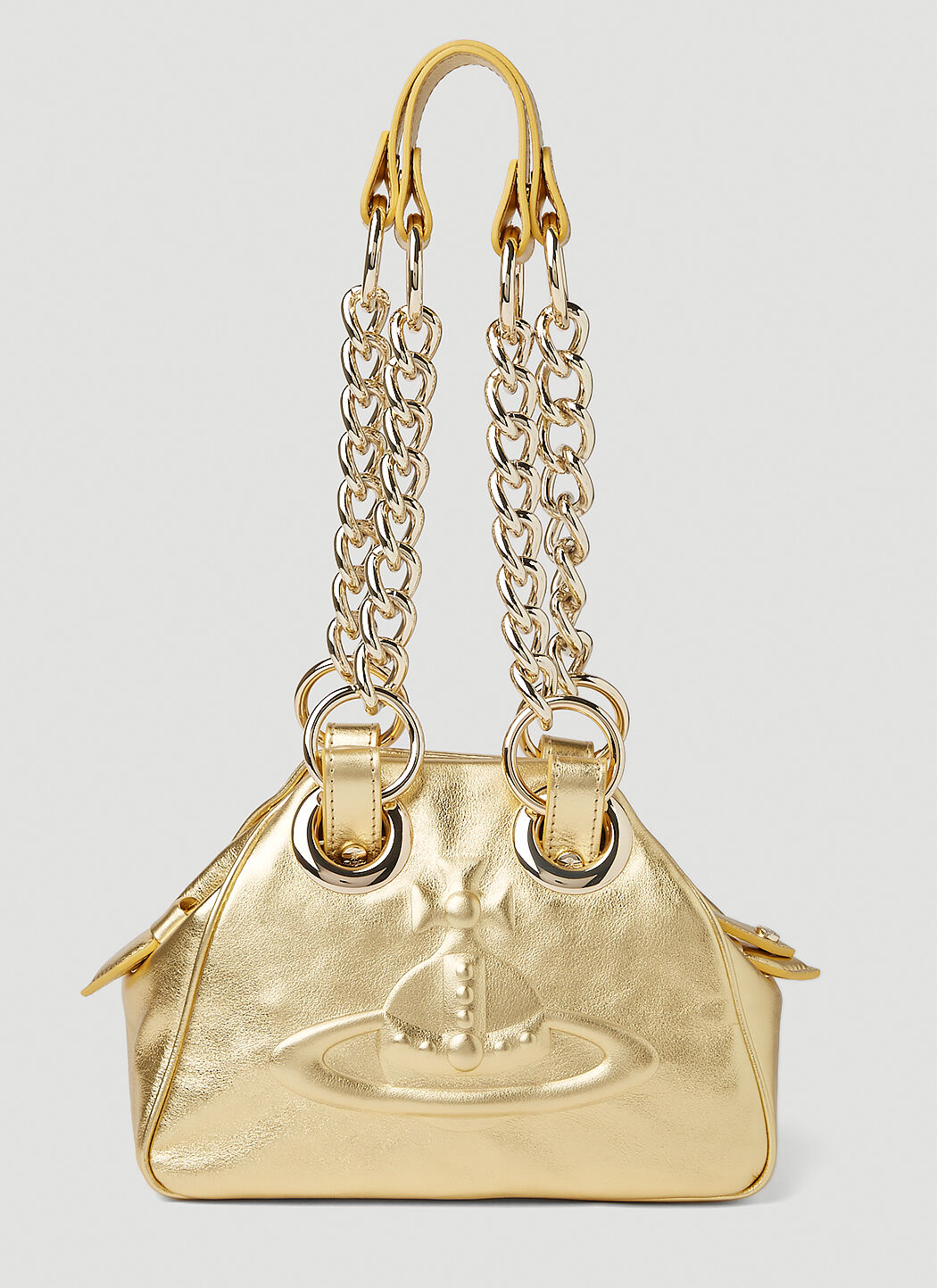 Vivienne Westwood Women s Archive Orb Chain Shoulder Bag in Gold