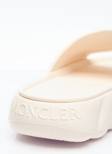 Moncler Lilo Slides Cream mon0256031