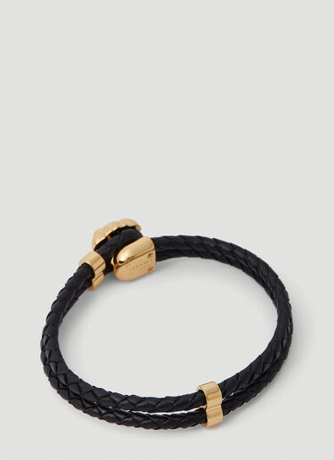 Versace Greca Chain Bracelet Black ver0149036