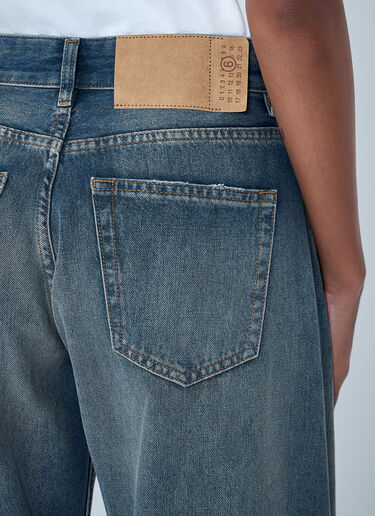 MM6 Maison Margiela Five-Pocket Jeans Blue mmm0264010