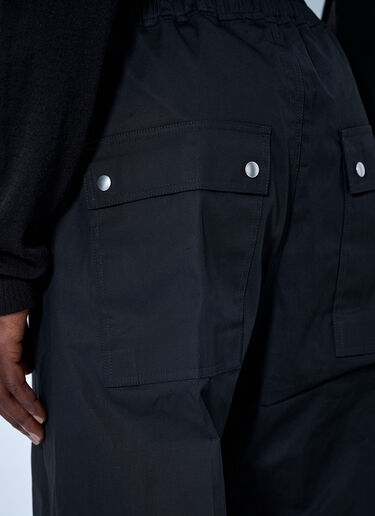 Rick Owens Wide Bela Pants Black ric0165044