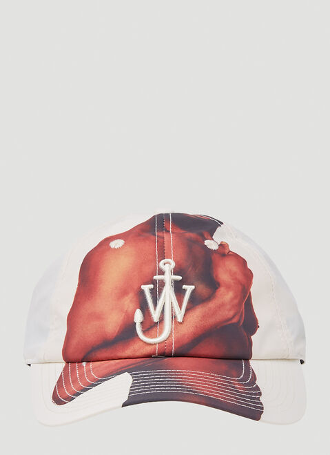 JW Anderson Feel Free Baseball Cap Beige jwa0154013