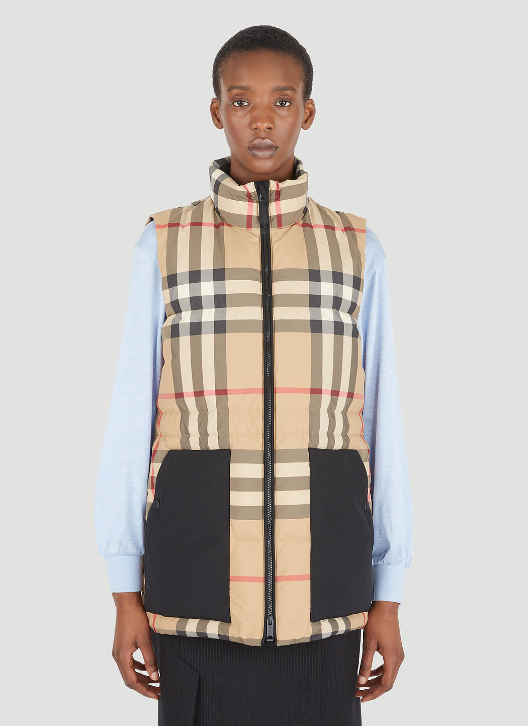 Burberry sleeveless jacket best sale