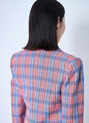 Vivienne Westwood 格纹西装外套  红色 vvw0260001