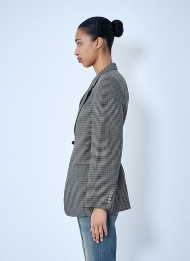 Balenciaga Wrap Tailored Blazer Grey bal0263015