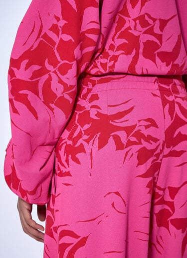 LN-CC® - Dries Van Noten: Hadium Cotton Jersey Sweatpants - Pink Dries Van Noten Hadium Cotton Jersey Sweatpants Pink dvn0264015