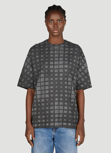 Face Logo T-Shirt Acne Studios Face Logo T-Shirt Black acn0251044