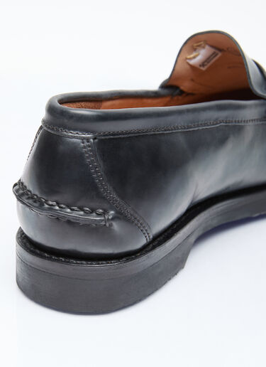 Visvim Fabro-Folk Loafers Black vis0156003