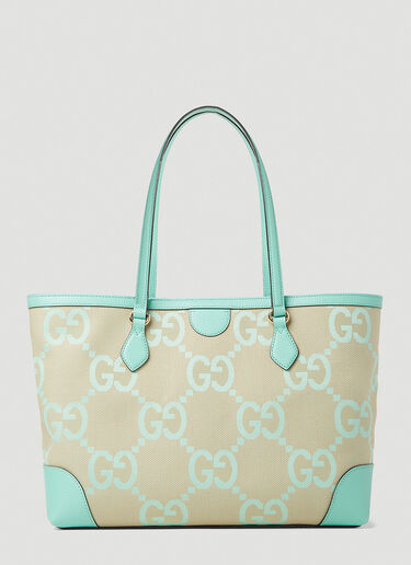 Gucci Ophidia Jumbo GG Tote Bag Green guc0251259