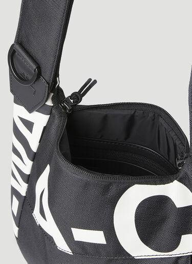 A-COLD-WALL* Typographic Ripstop Crossbody Bag Black acw0148008