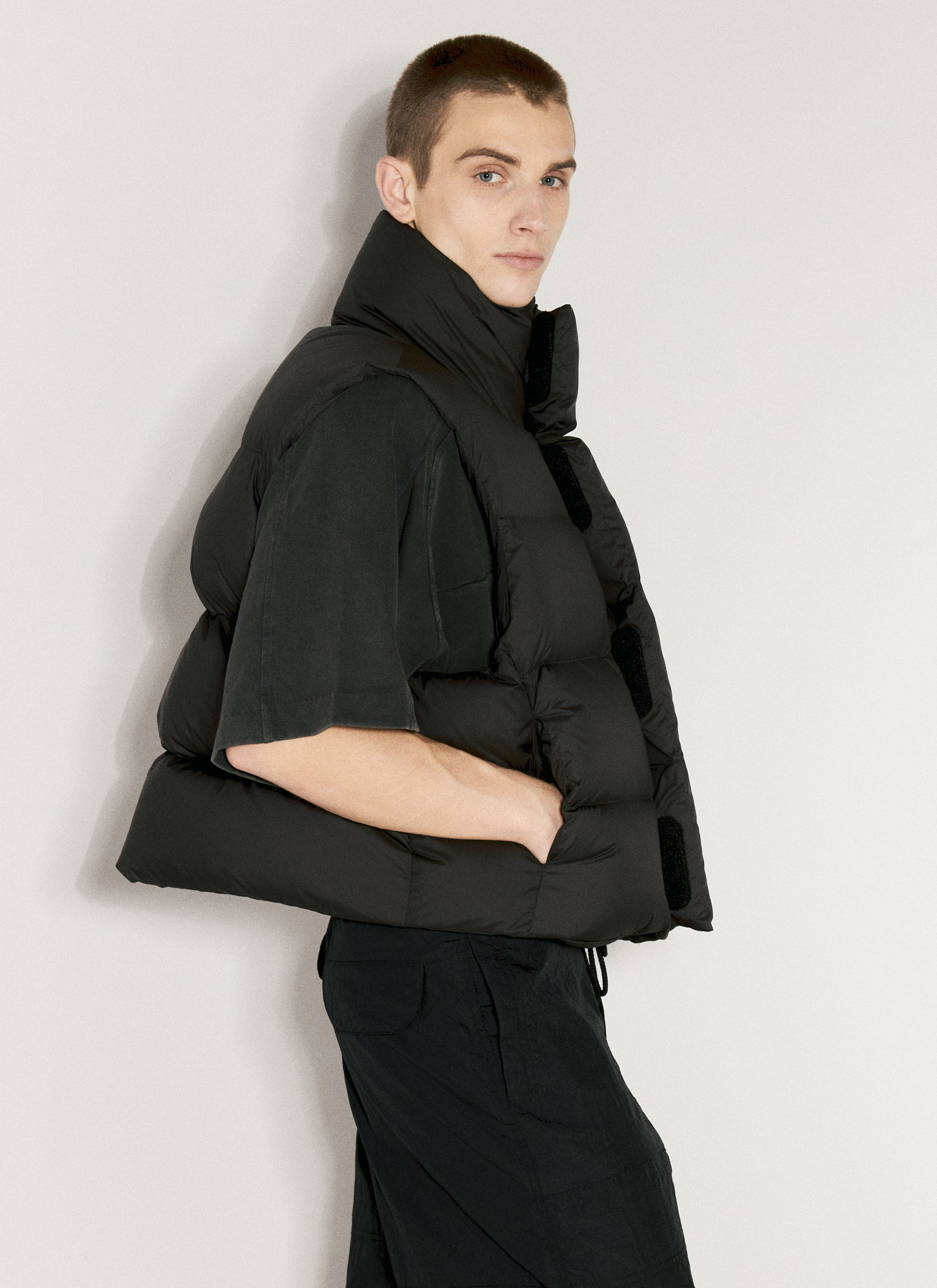 Entire Studios Men's' MML Down Vest in Black | LN-CC®