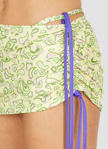 Jacquemus Le Bas De Maillot Maio Bottoms Yellow jac0251056
