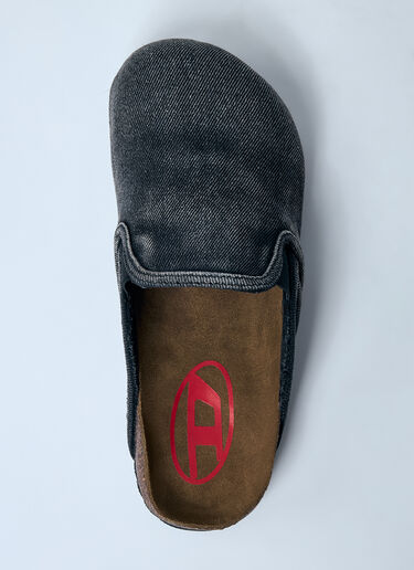 Diesel D-Woodstock Slip-On Shoes Black dsl0259027