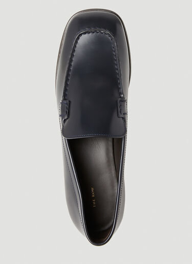 Mensy Loafers The Row Mensy Loafers Navy row0253011