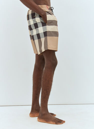Vintage 格纹泳裤 Burberry Vintage 格纹泳裤 米 bur0141034