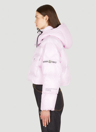 7 Moncler FRGMT Hiroshi Fujiwara Irvinie 连帽蓬松夹克 粉 mfr0251004