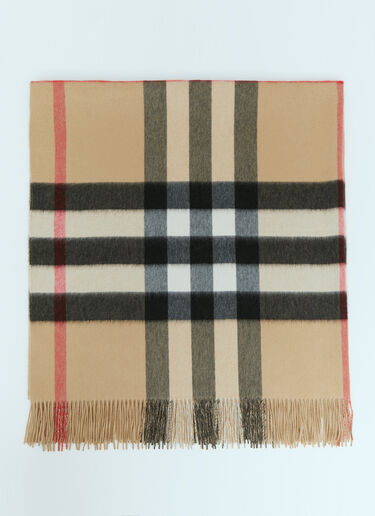 チェックカシミアブランケット Burberry チェックカシミアブランケット ベージュ bur0255104