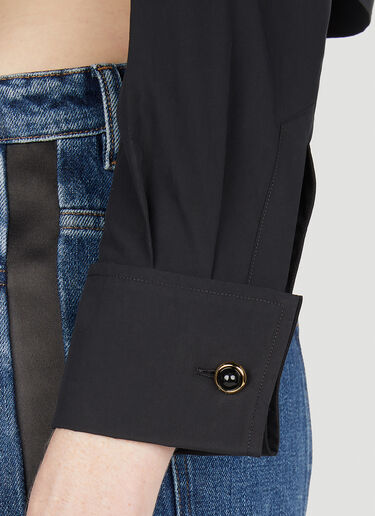 Gucci Cropped Shirt Black guc0252076