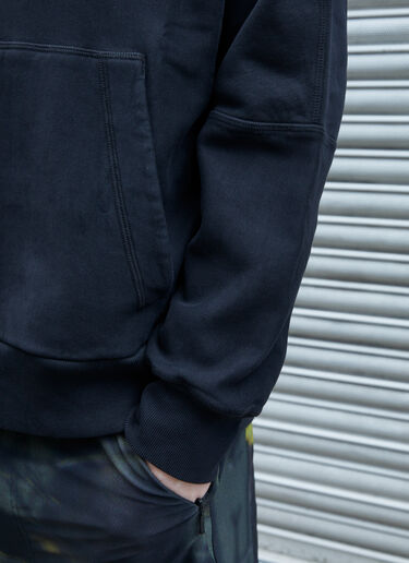 Massimo Osti Studio 徽标连帽运动衫  黑色 mao0158036