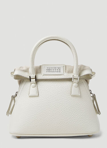 Maison Margiela 5AC Micro Handbag White mla0249003