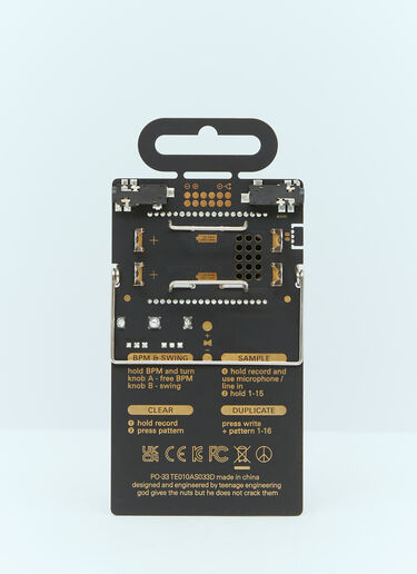 Teenage Engineering PO-33 Pocket Operator KO Sampler/Sequrencer Black tee0353001