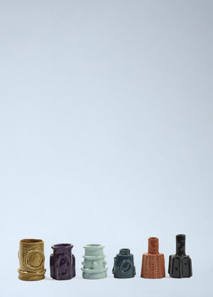 Serax Set Of Six Molly Assorted Vase Multicolour wps0692497