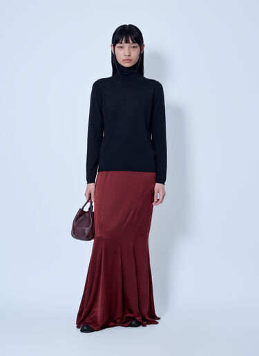 LN-CC® - Max Mara: Turtleneck Wool Sweater - Black Max Mara Turtleneck Wool Sweater Black max0266027