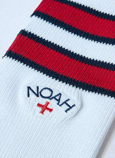 Noah 条纹袜子  白色 noa0160001
